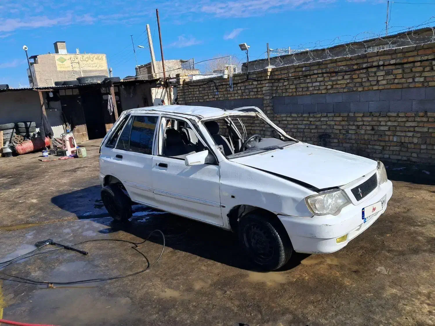 پراید ۱۱۱ تصادفی مدل ۹۶|خودرو سواری و وانت|خمینیشهر, |دیوار