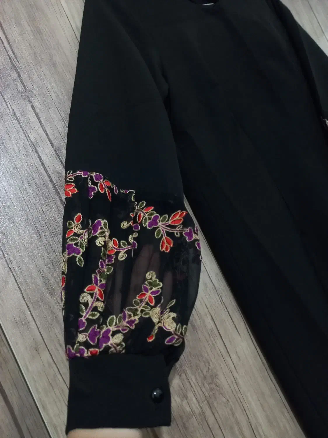 مانتومشکی کرپ و مانتوسبز|لباس|گرگان, |دیوار