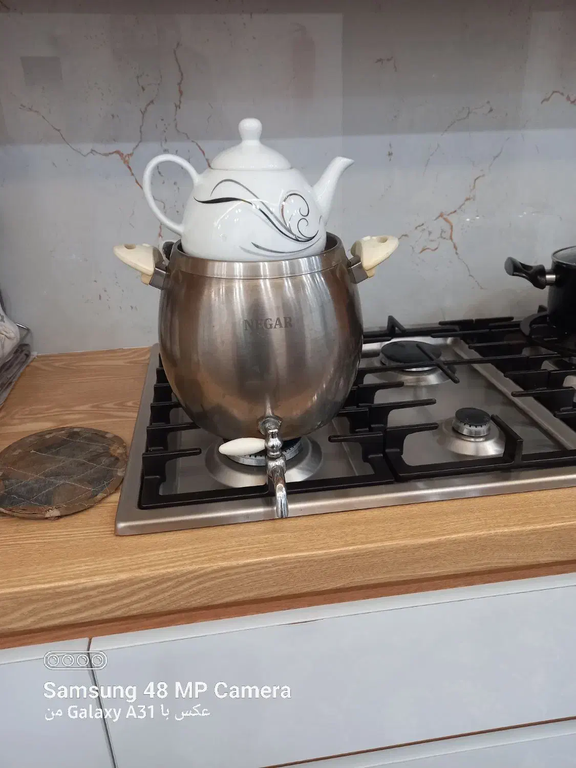 کتری وقوری نگار|قوری، کتری، قهوه‌ساز دستی|قم, شاه سید علی|دیوار