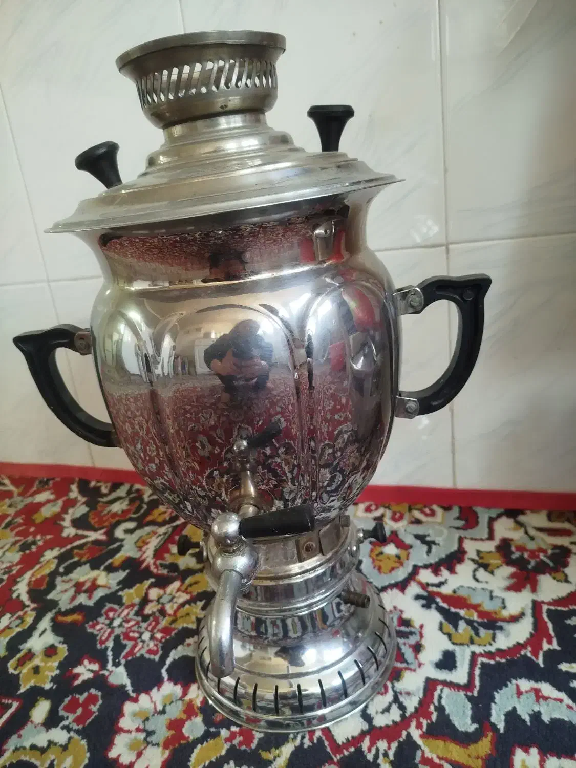 سماور ۶لیتری|سماور، چای‌ساز، قهوه‌ساز|قم, نیروگاه|دیوار