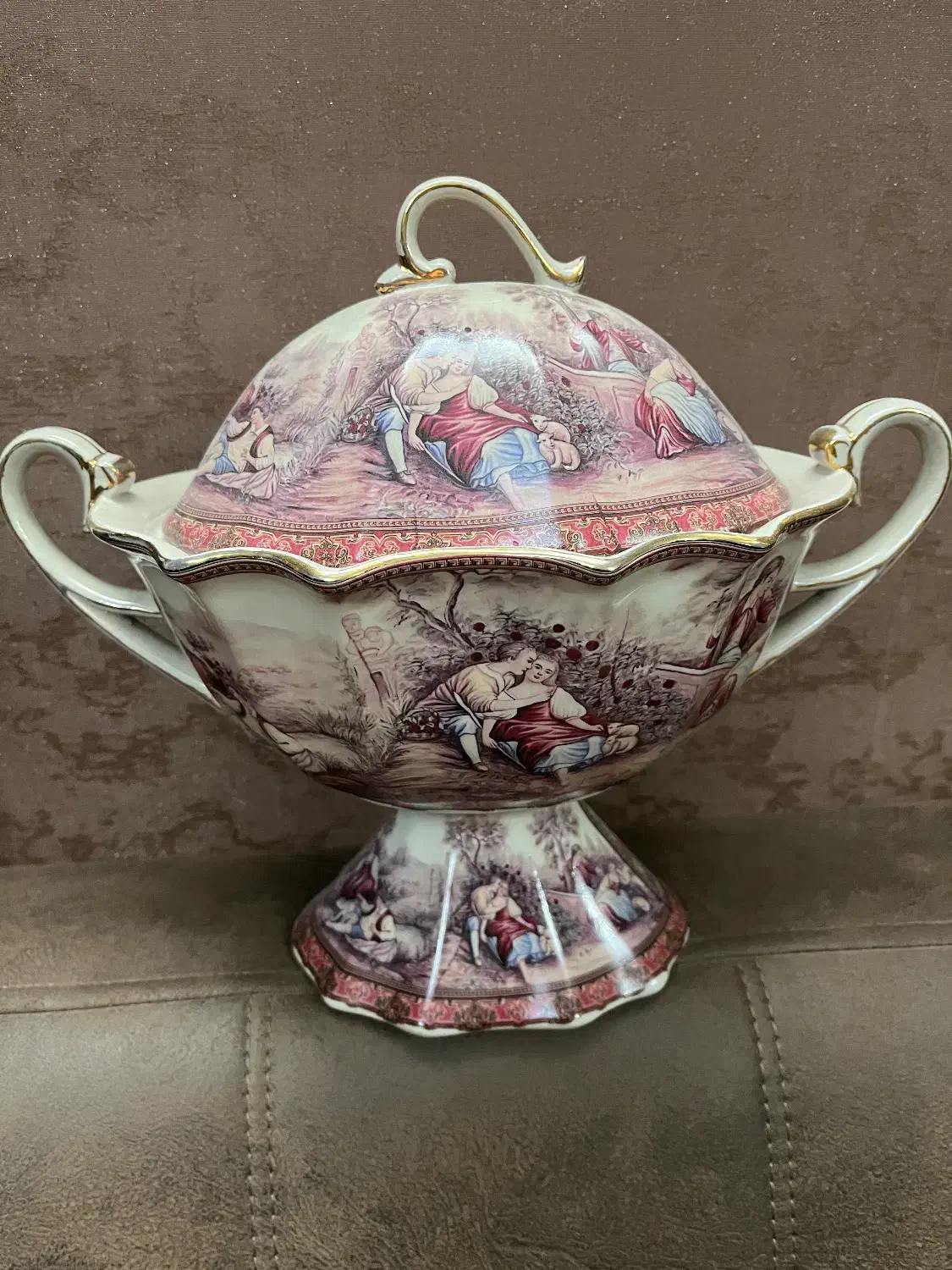 ظروف مارک ناپولی آنتیک|ظروف سرو و پذیرایی|کرمان, |دیوار