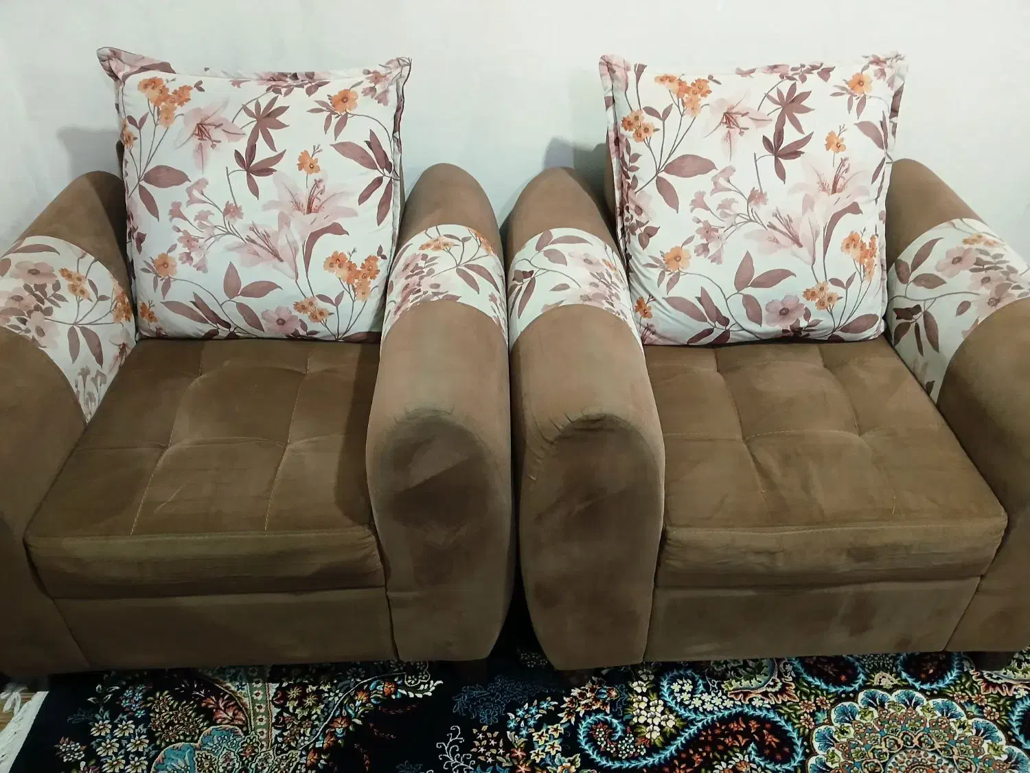 مبلمان هفت نفره|مبلمان خانگی و میز عسلی|رشت, جماران|دیوار