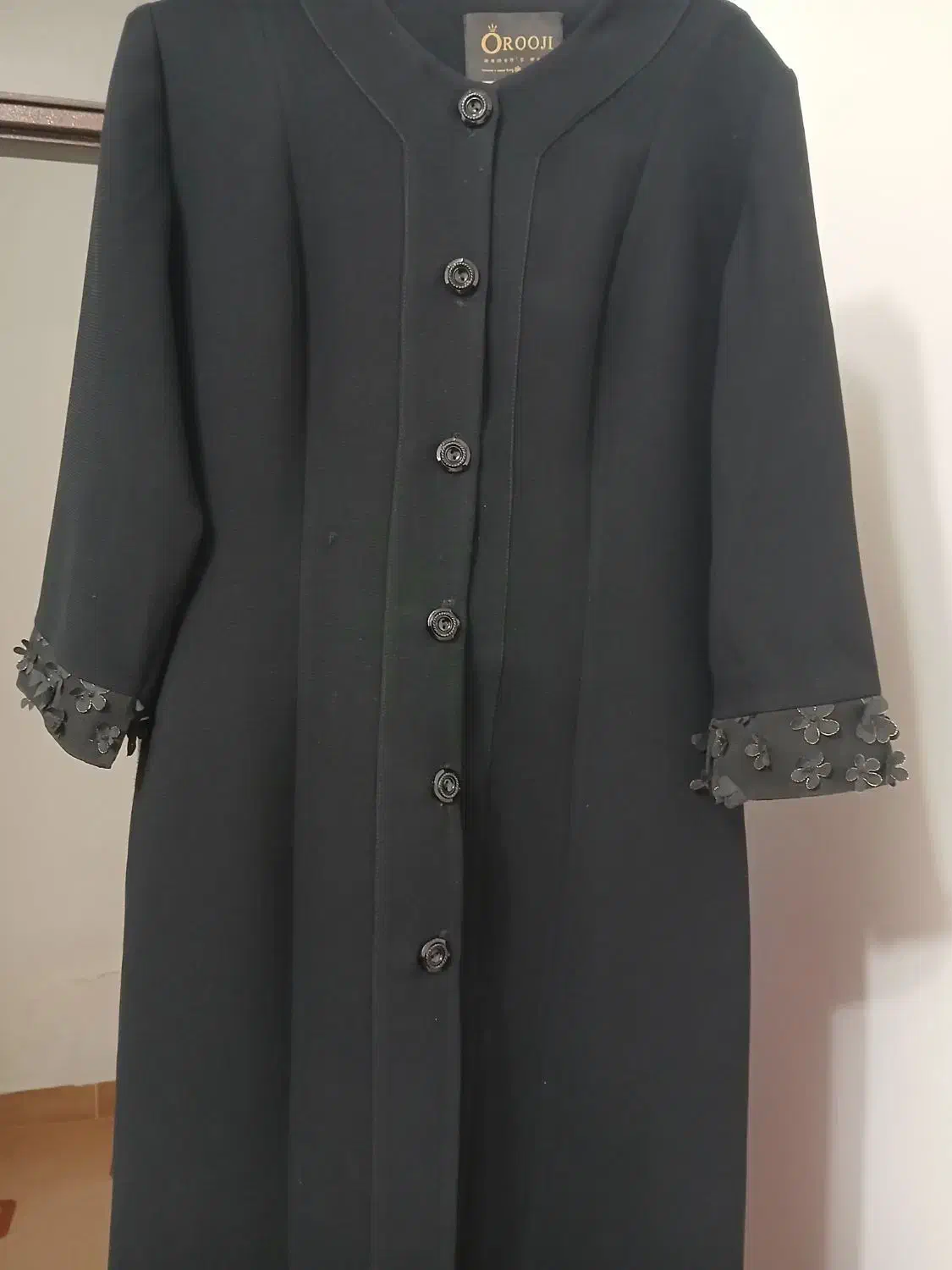 مانتو مشکی سایز ۴۴|لباس|بناب, |دیوار