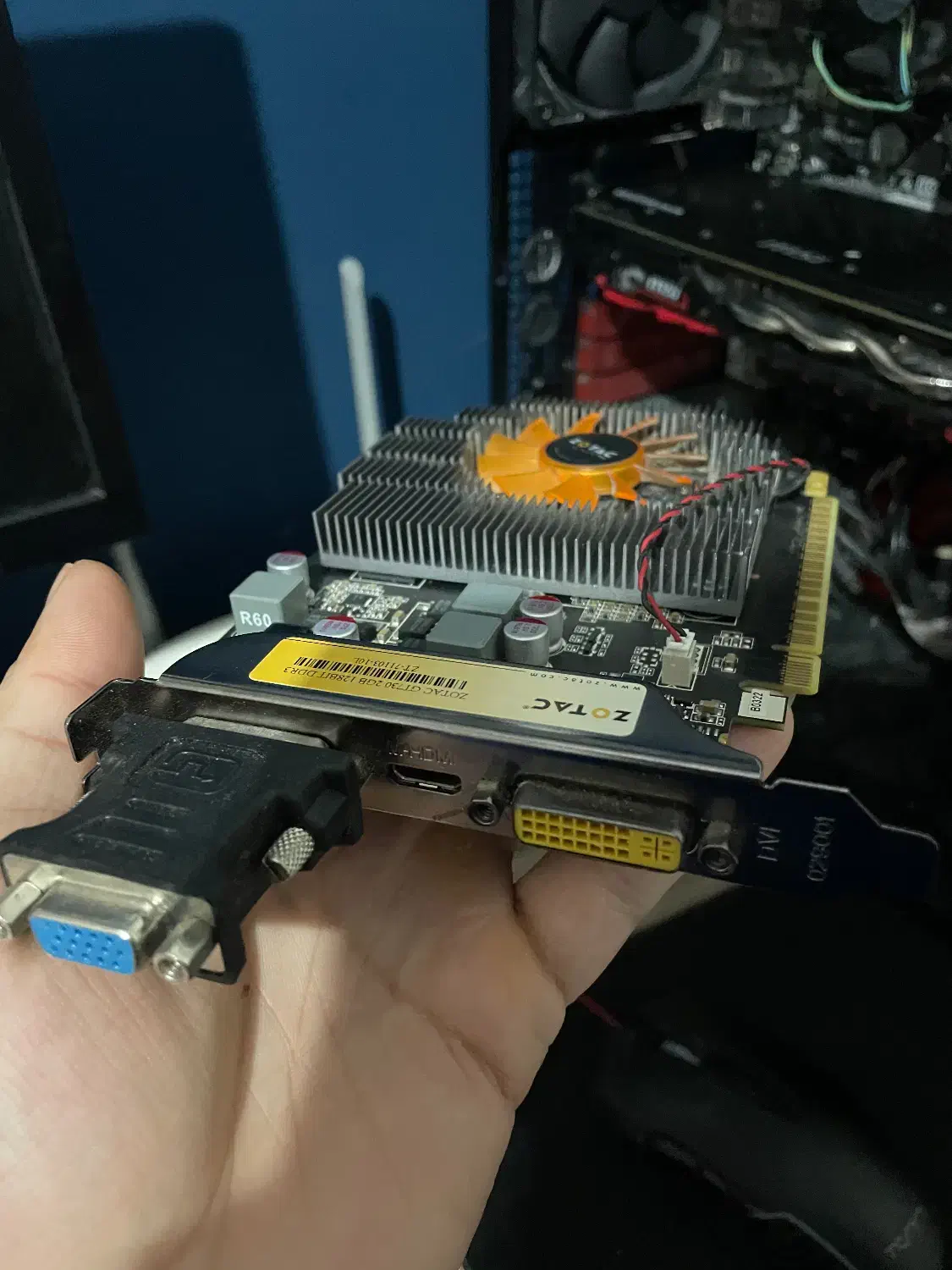 کارت گرافیک gt730 zotac 2g|قطعات و لوازم جانبی رایانه|قزوین, |دیوار