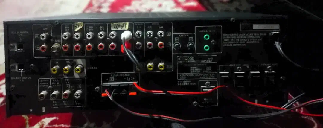 آمپ خوش صدای معروف 5j کنوود در حد نو|سیستم صوتی خانگی|اسلامشهر, زرافشان|دیوار