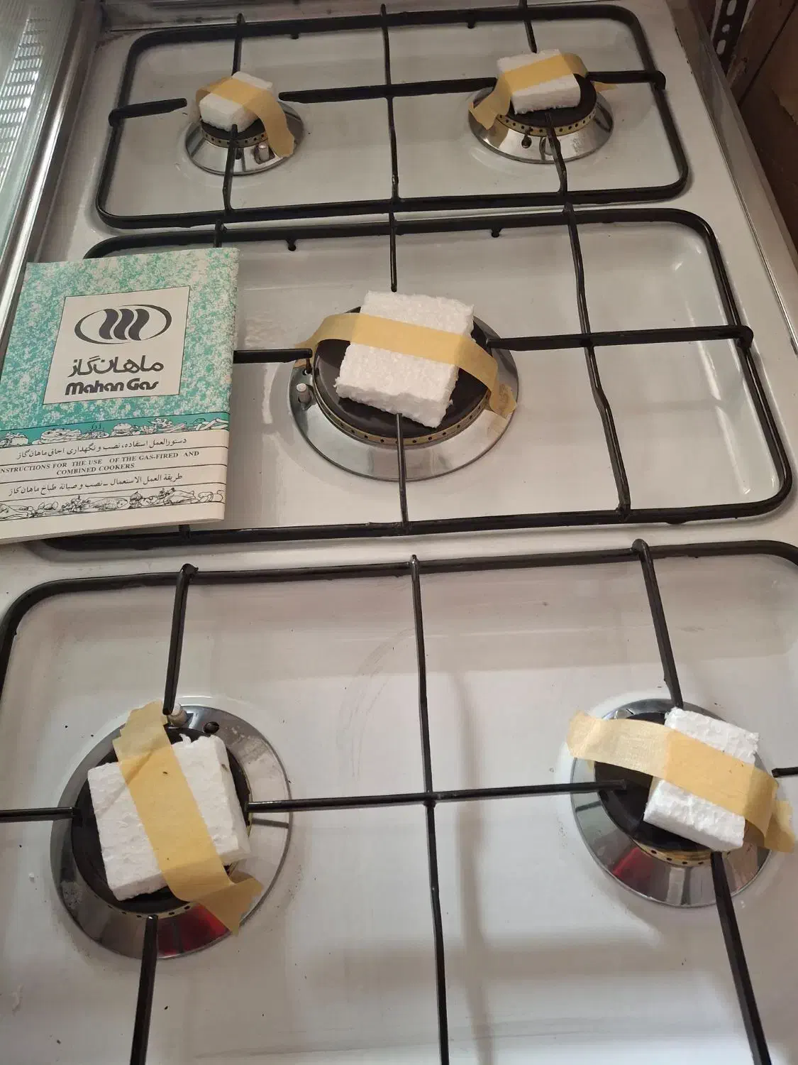 اجاق گاز فر دار پنج شعله نو|اجاق گاز و لوازم برقی پخت‌وپز|اسدآباد, |دیوار