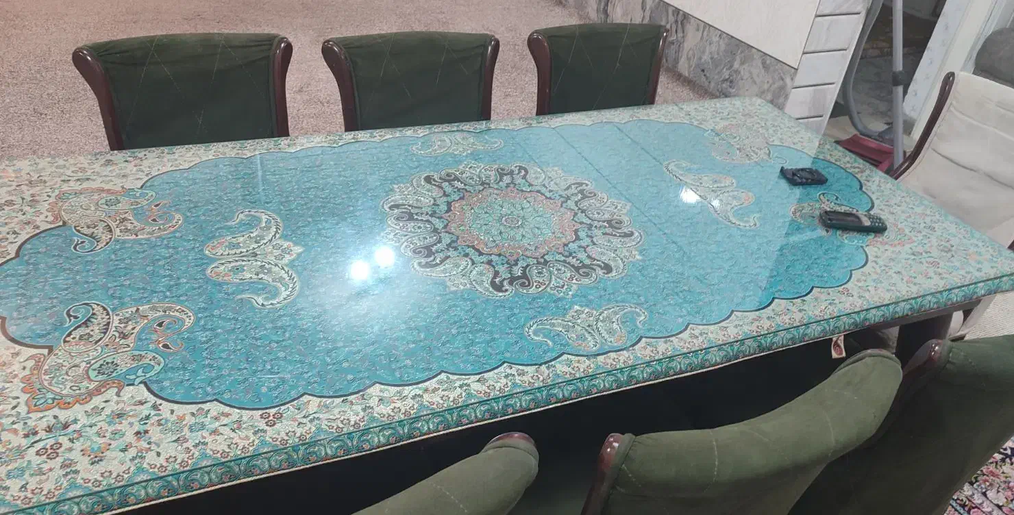 میز و صندلی ۸ نفره نهارخوری|میز و صندلی غذاخوری|دره شهر, |دیوار