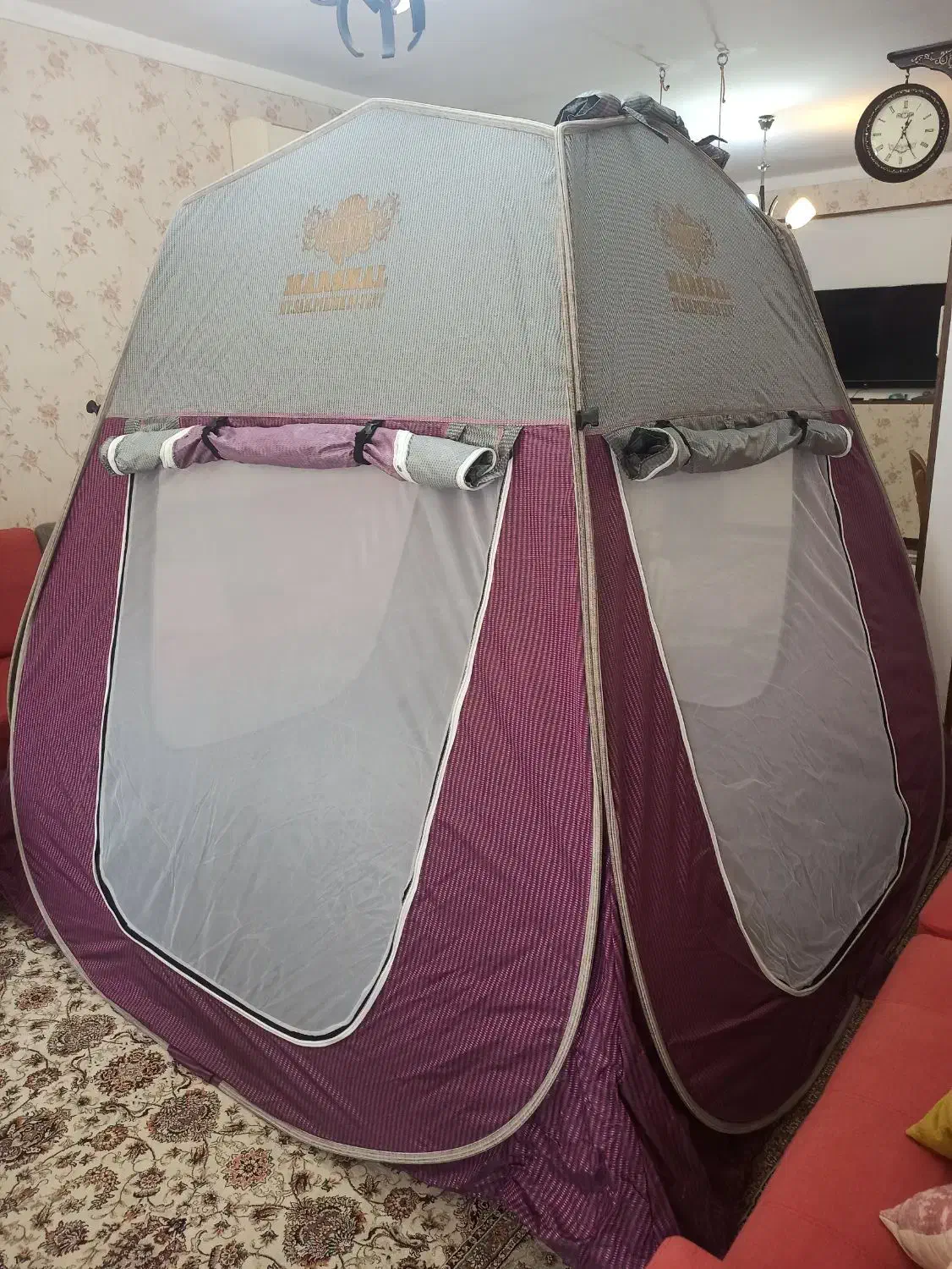 چادر مسافرتی کمپ ۳ کاره ۳۶۰ درجه ۸ نفره|کوهنوردی و کمپینگ|شیراز, شهرک ولیعصر|دیوار