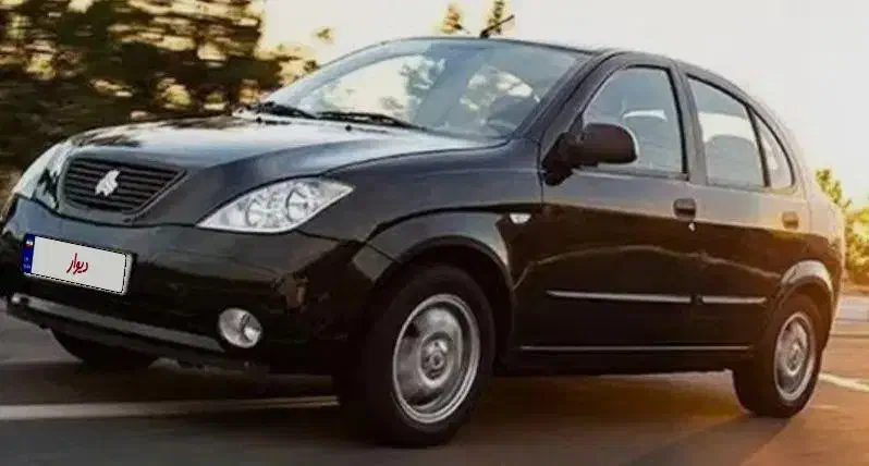 تیبا مشکی 1400 بدون رنگ|خودرو سواری و وانت|یزد, |دیوار