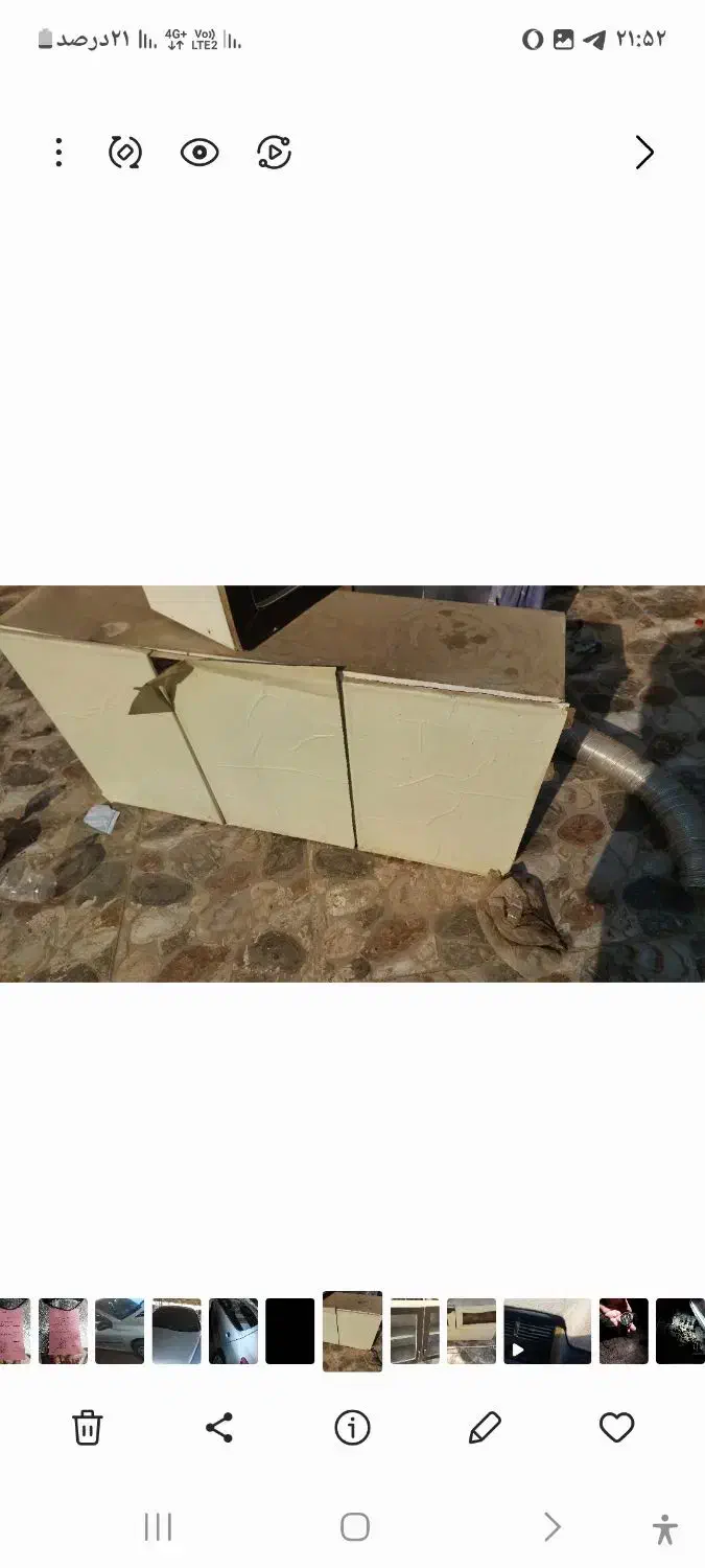 کابینت فلزی درب چوبی|مصالح و تجهیزات ساختمان|اهواز, کوی علوی|دیوار