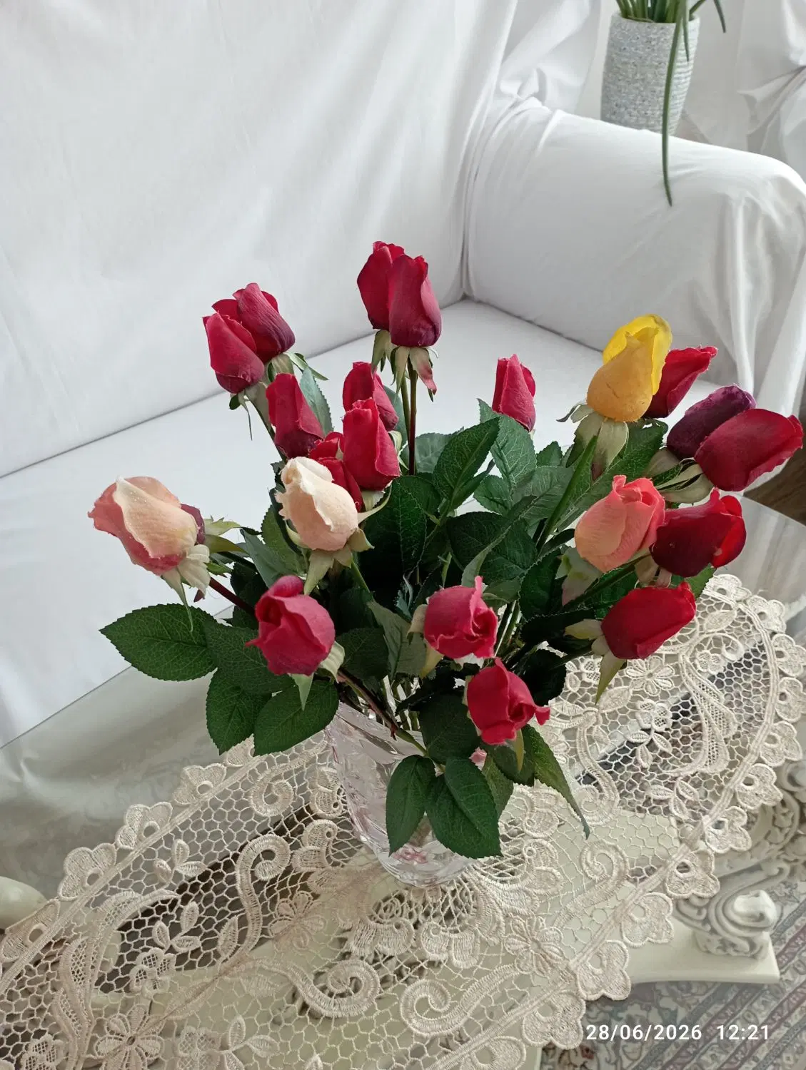 گل رز|گل مصنوعی|تبریز, |دیوار