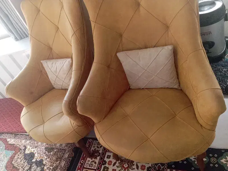 مبل ۲تاتک نفره درحدنونوباجلومبلی ۸۵۰۰.|مبلمان خانگی و میز عسلی|قوچان, |دیوار