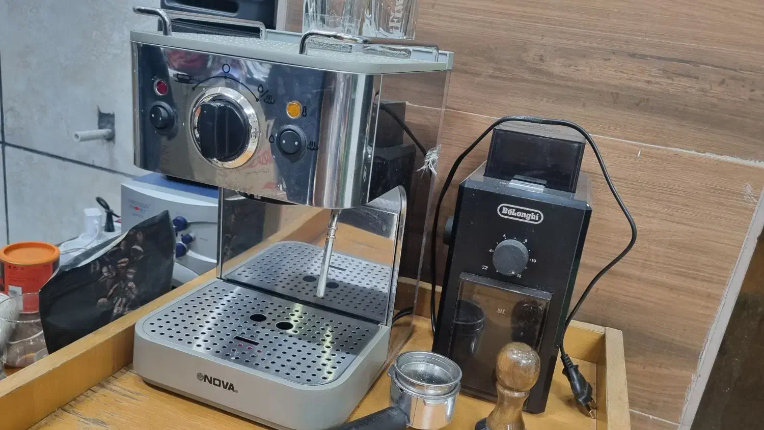 فروش اسپرسو ساز  و آسیاب قهوه|سماور، چای‌ساز، قهوه‌ساز|زنجان, |دیوار