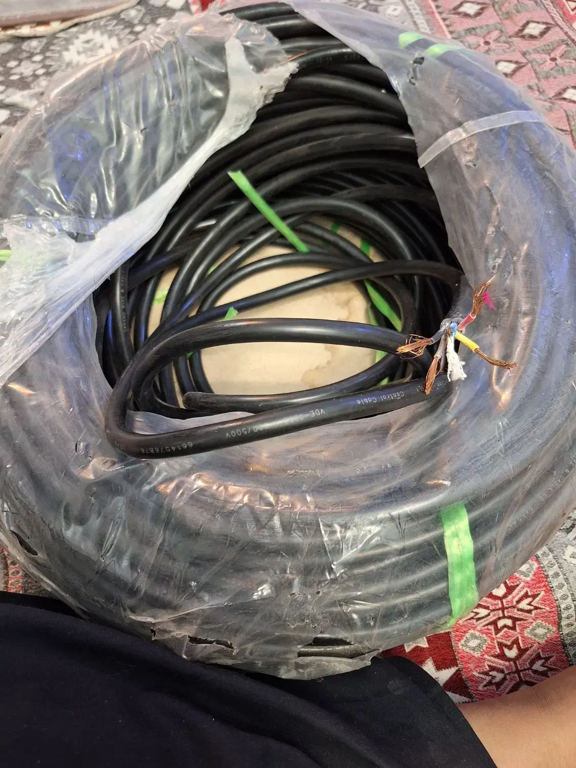 کابل ۱.۵×۵ افشان|مصالح و تجهیزات ساختمان|تهران, ائمه اطهار|دیوار