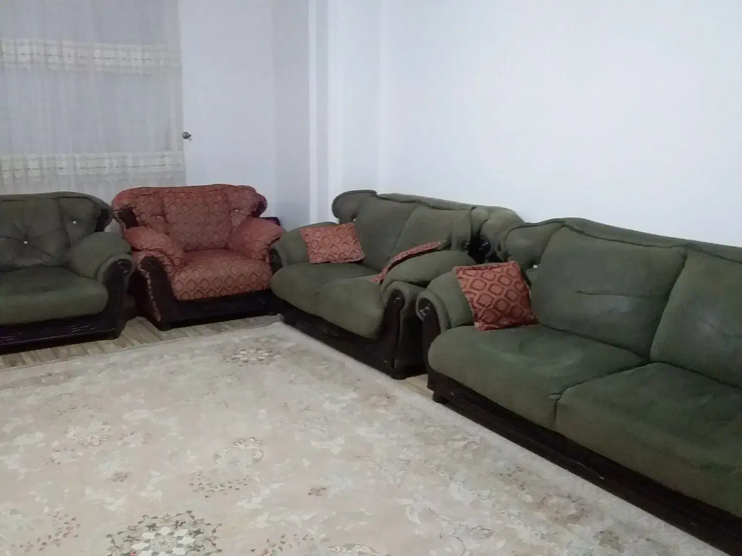 مبل راحتی ۷نفره|مبلمان خانگی و میز عسلی|ساری, |دیوار