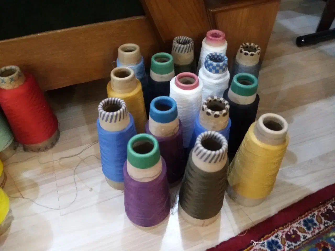 40 عدد دوک نخ ترویرا|لوازم خیاطی و بافتنی|تهران, شیخ هادی|دیوار