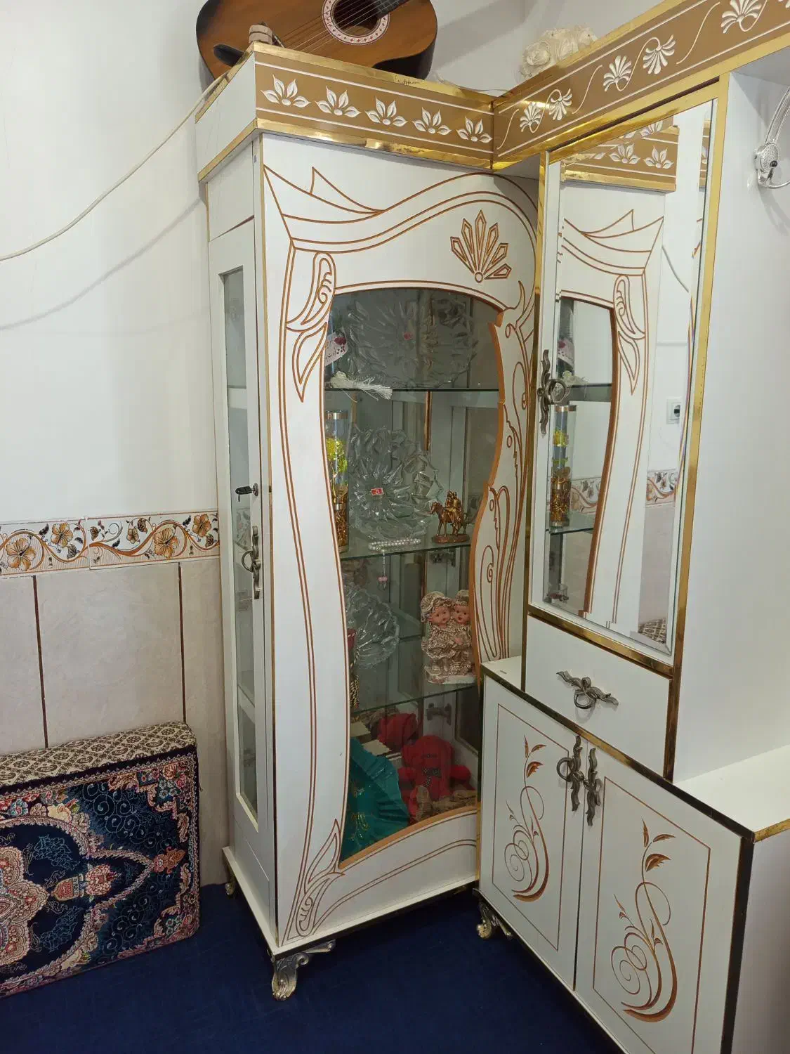 بوفه و جاکفشی|جاکفشی، کمد، دراور|همدان, |دیوار