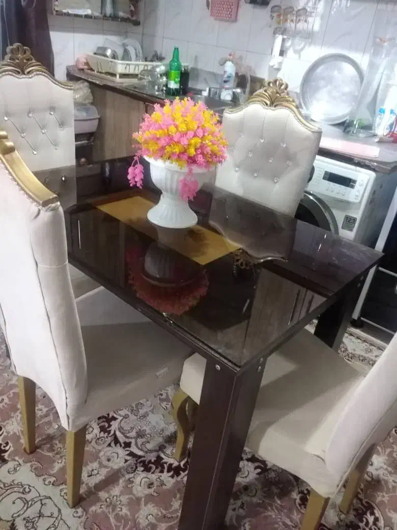 میز ناهارخوری|میز و صندلی غذاخوری|بهارستان, |دیوار