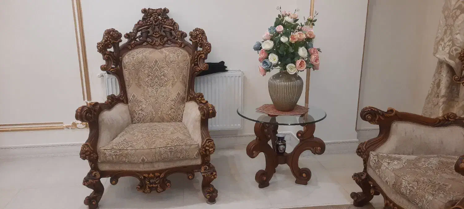 مبل سلطنتی|مبلمان خانگی و میز عسلی|اردبیل, |دیوار