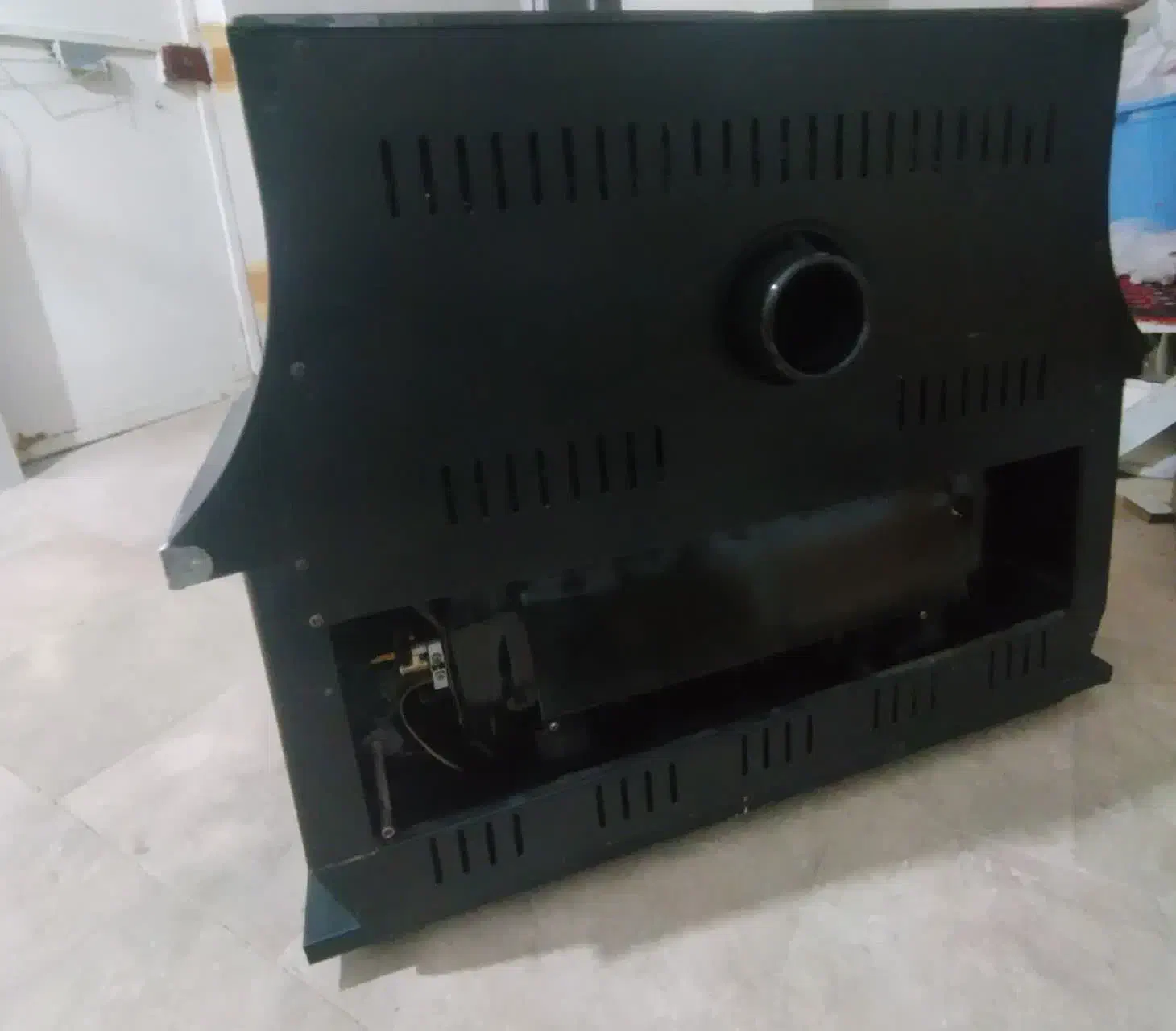 بخاری گازی شومینه ای در حد نو|بخاری، هیتر، شومینه|قم, علی آباد سعدگان|دیوار