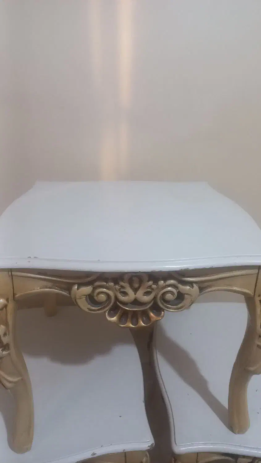 فروش فوری ۳عدد عسلی سلطنتی چوب راش|مبلمان خانگی و میز عسلی|تهران, شهمیرزادی|دیوار