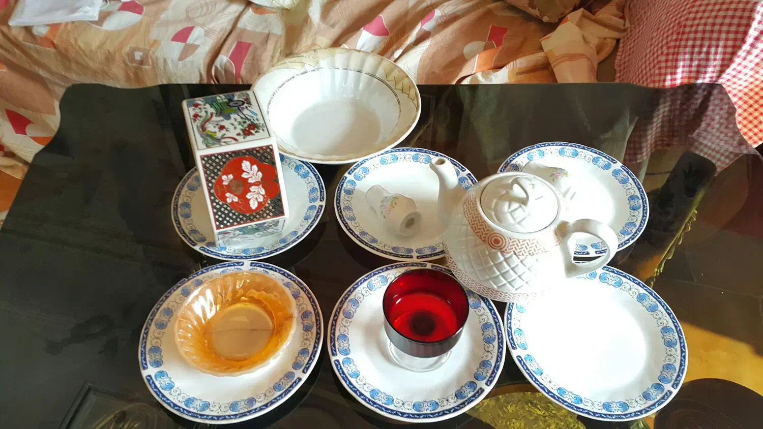 عتیقه چینی آنتیک کمیاب زیر قیمت|ظروف سرو و پذیرایی|رشت, بلوار گیلان|دیوار