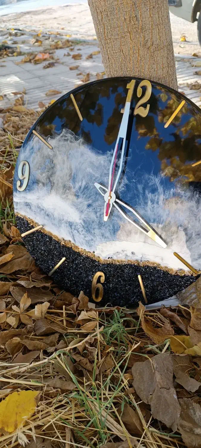 ساعت رزینی ترند|ساعت دیواری و تزئینی|کرمانشاه, |دیوار