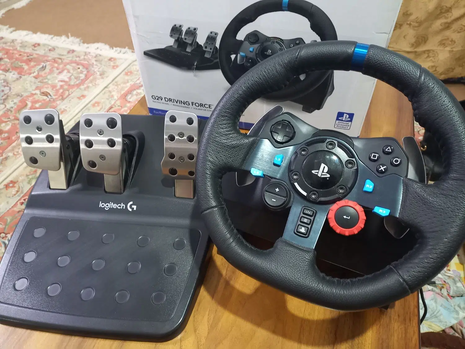 فرمان بازی Logitech g29|کنسول، بازی ویدئویی و آنلاین|کرمانشاه, |دیوار