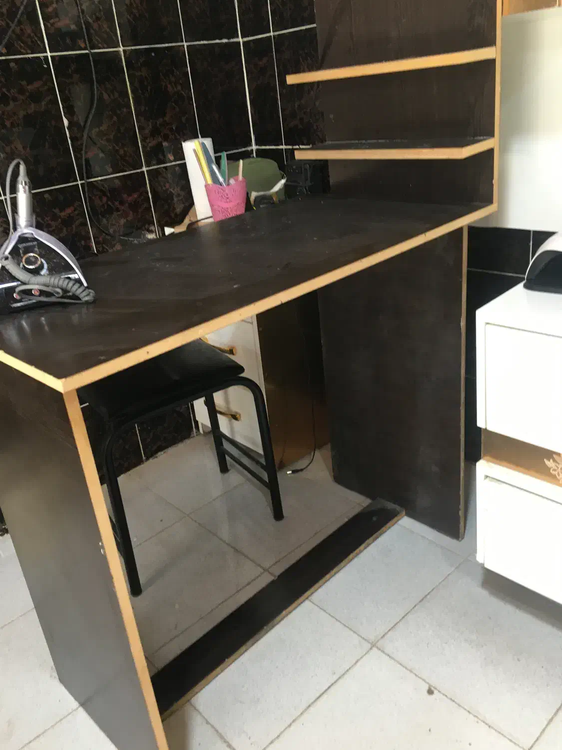 میز ناخن و تحریر|میز تحریر و کامپیوتر|بندر ماهشهر, |دیوار