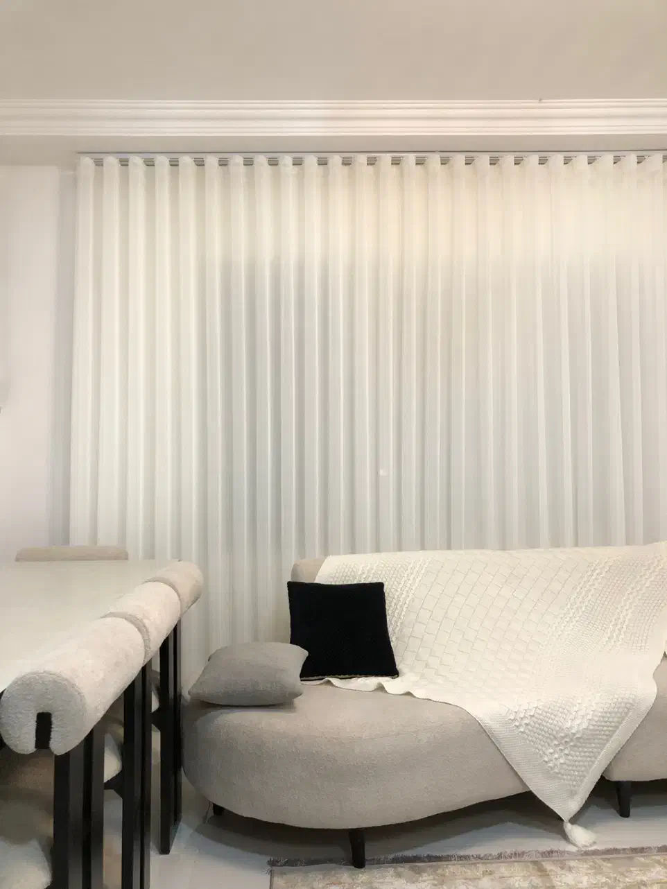 دوخت و نصب پرده با کیفیت استثنایی قیمت مناسب|پرده، رانر، رومیزی|گنبد کاووس, |دیوار