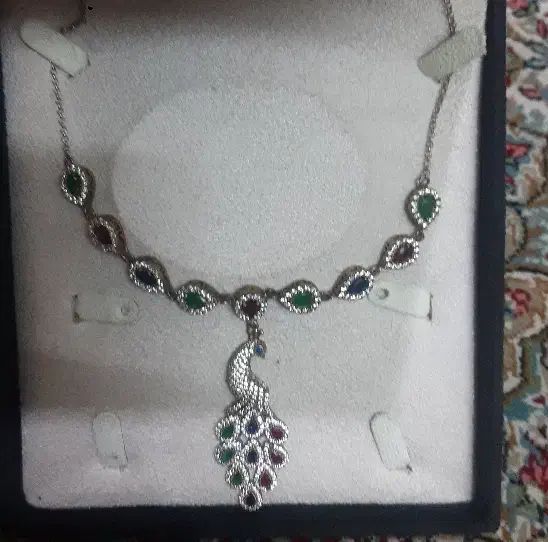 گردنبند نقره عتیقه|جواهرات|تهران, افسریه شمالی|دیوار