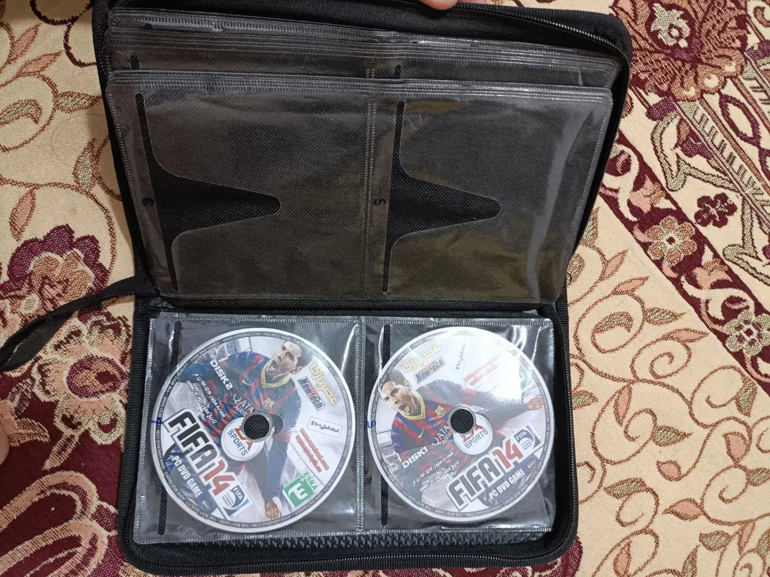 کیف سی دی 80 تایی|قطعات و لوازم جانبی رایانه|میاندوآب, |دیوار