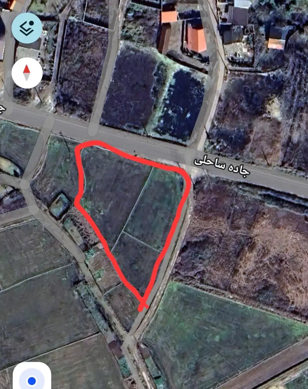 فروش زمین بر آسفالت|فروش زمین و ملک کلنگی|کیاشهر, |دیوار