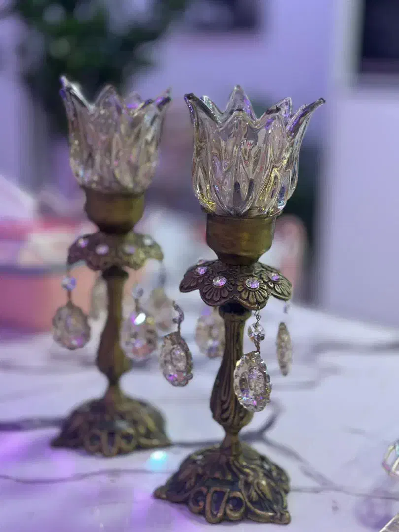 لوستر وکنار سالنی برنز بسیار سنگین|لوستر و چراغ آویز|گرمدره, |دیوار