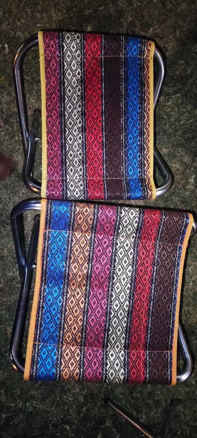 صندلی تاشو برزنتی|صندلی و نیمکت|زنجان, |دیوار