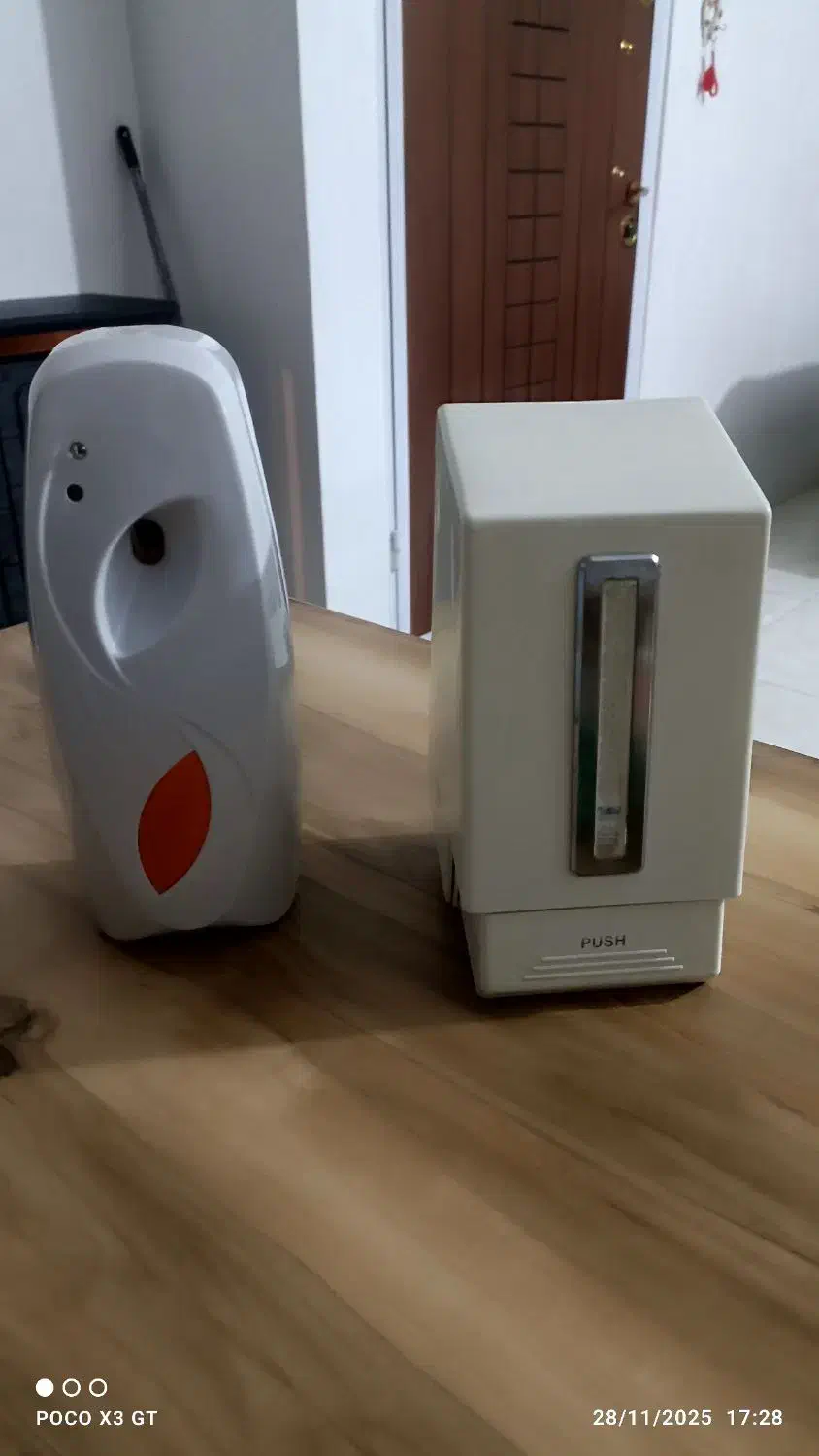 صابون رنده کن ومخزن اسپری هوا|لوازم سرویس بهداشتی|نسیمشهر, |دیوار