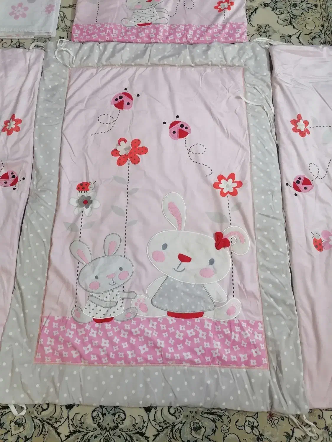 ست لحاف یا روتختی نوزادی|اسباب و اثاث بچه|قم, پردیسان|دیوار