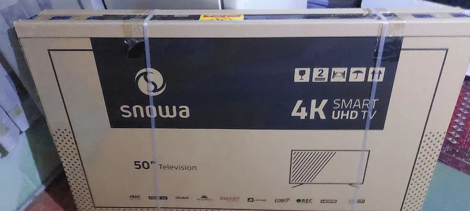 تلویزیون اسنوا 50 اینچ 4k|تلویزیون و پروژکتور|پاکدشت, پاکدشت (مامازند)|دیوار