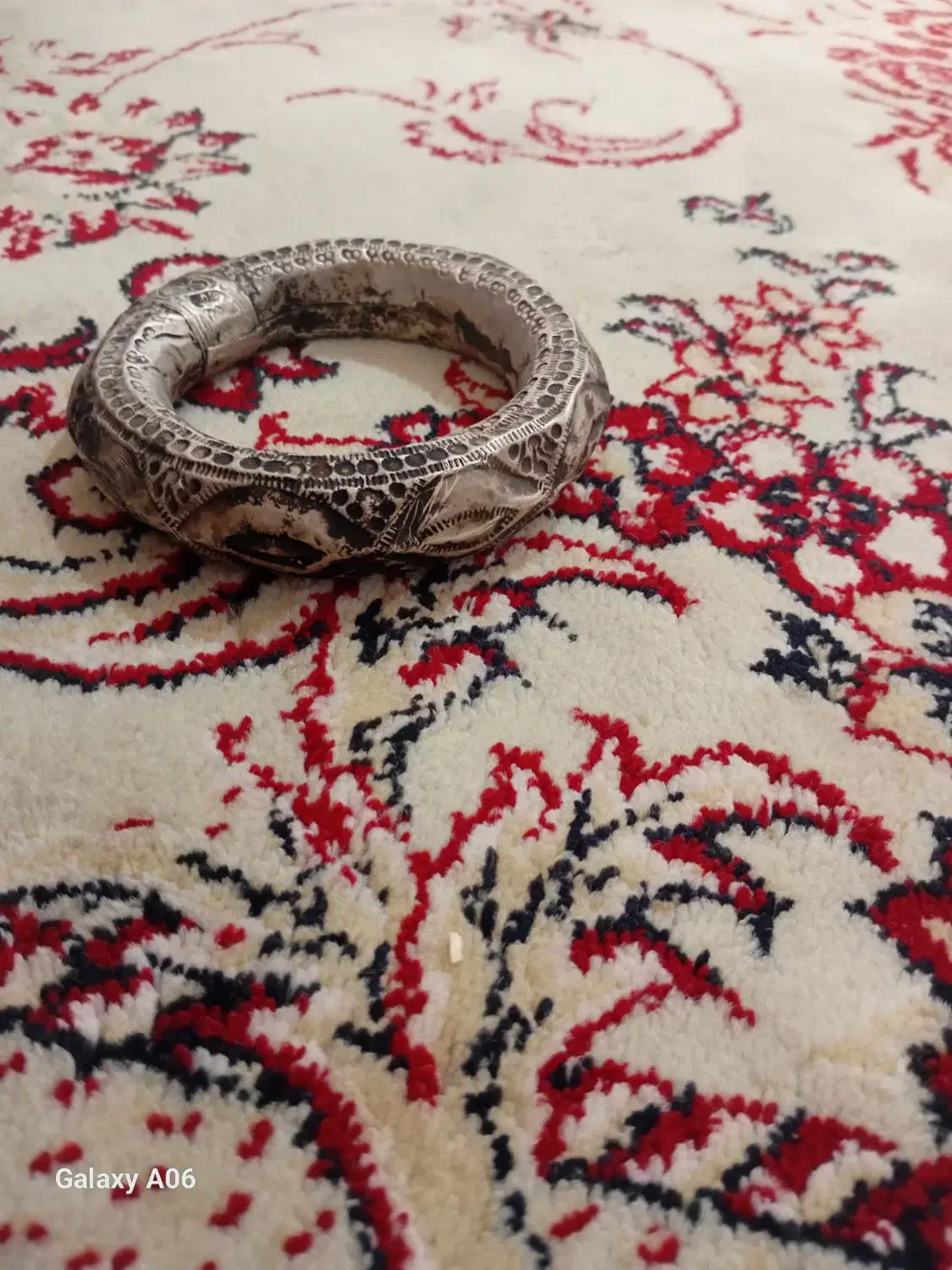 دست بند به نام (خلخال) نقره|کلکسیون اشیاء عتیقه|اسالم, |دیوار