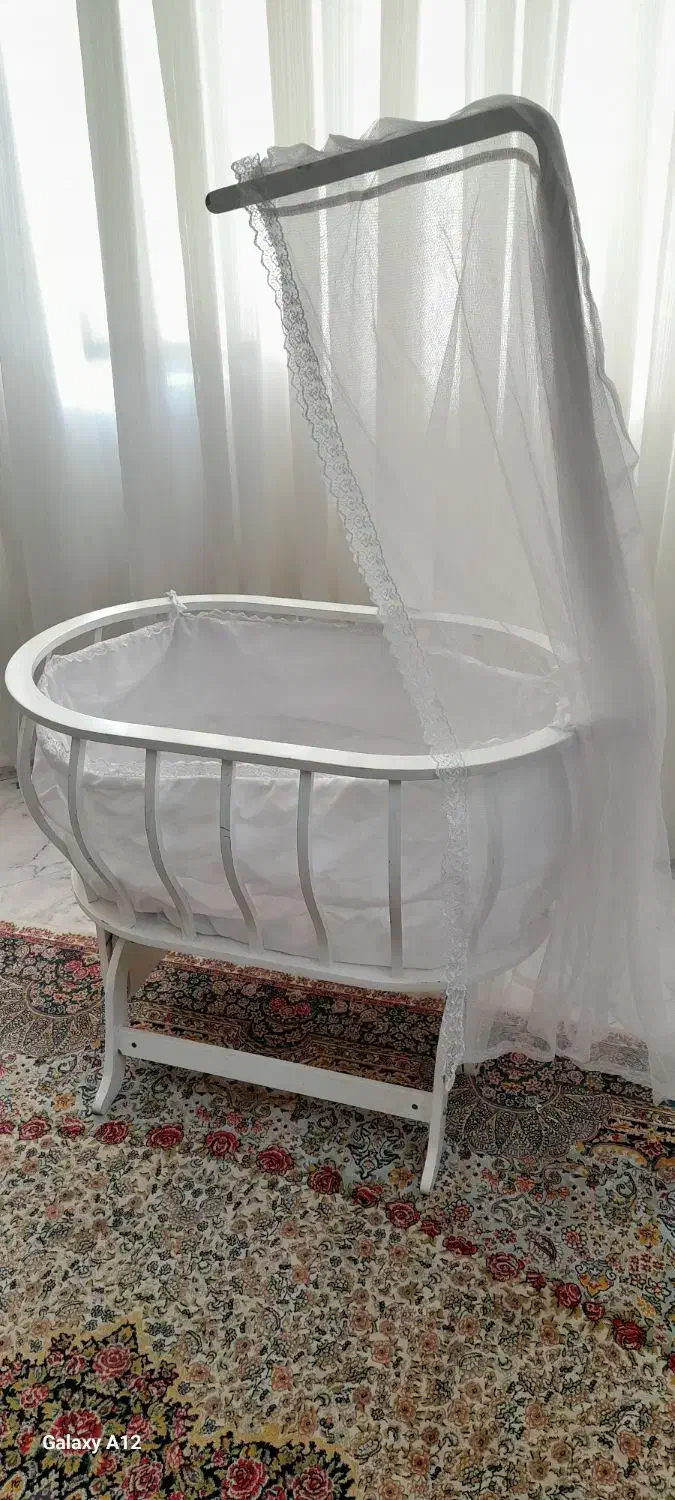 تخت گهواره ای. گهواره. تخت کاناپه ای. دراور|تخت و صندلی بچه|مشهد, عبادی|دیوار