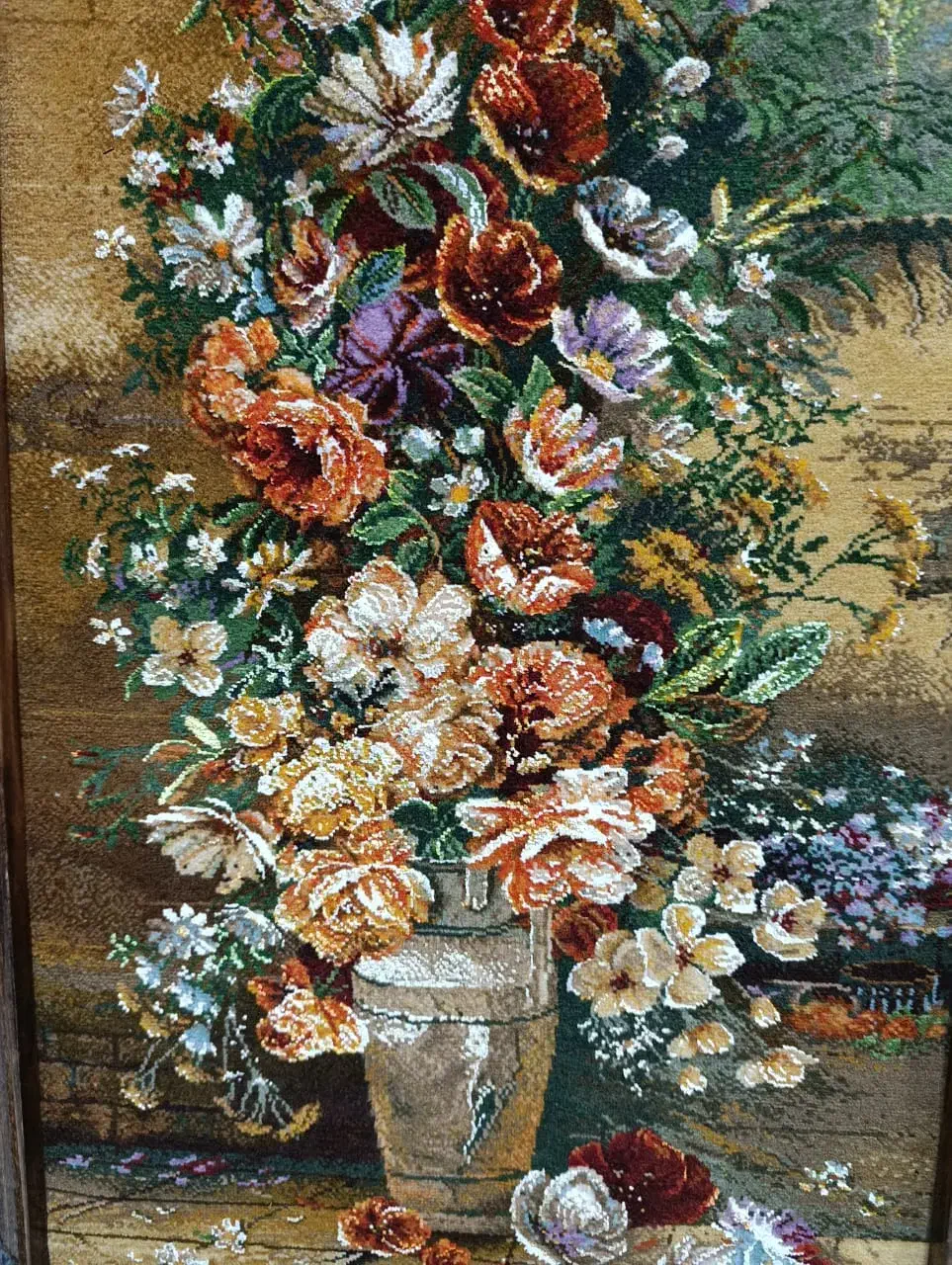 تابلوفرش دستباف گل مناسب کادو/شرایط نقدواقساط|تابلو فرش|تهران, لویزان|دیوار