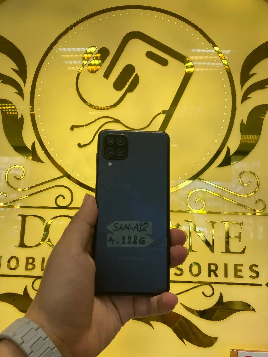 Samsung A12 مشکی تمیز|موبایل|تبریز, |دیوار