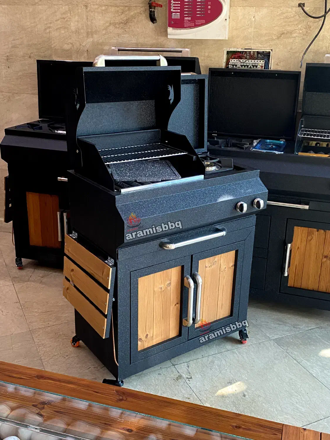 باربیکیو 120*80 کانادایی با پلوپز و فر|اجاق گاز و لوازم برقی پختوپز|تهران, شوش|دیوار