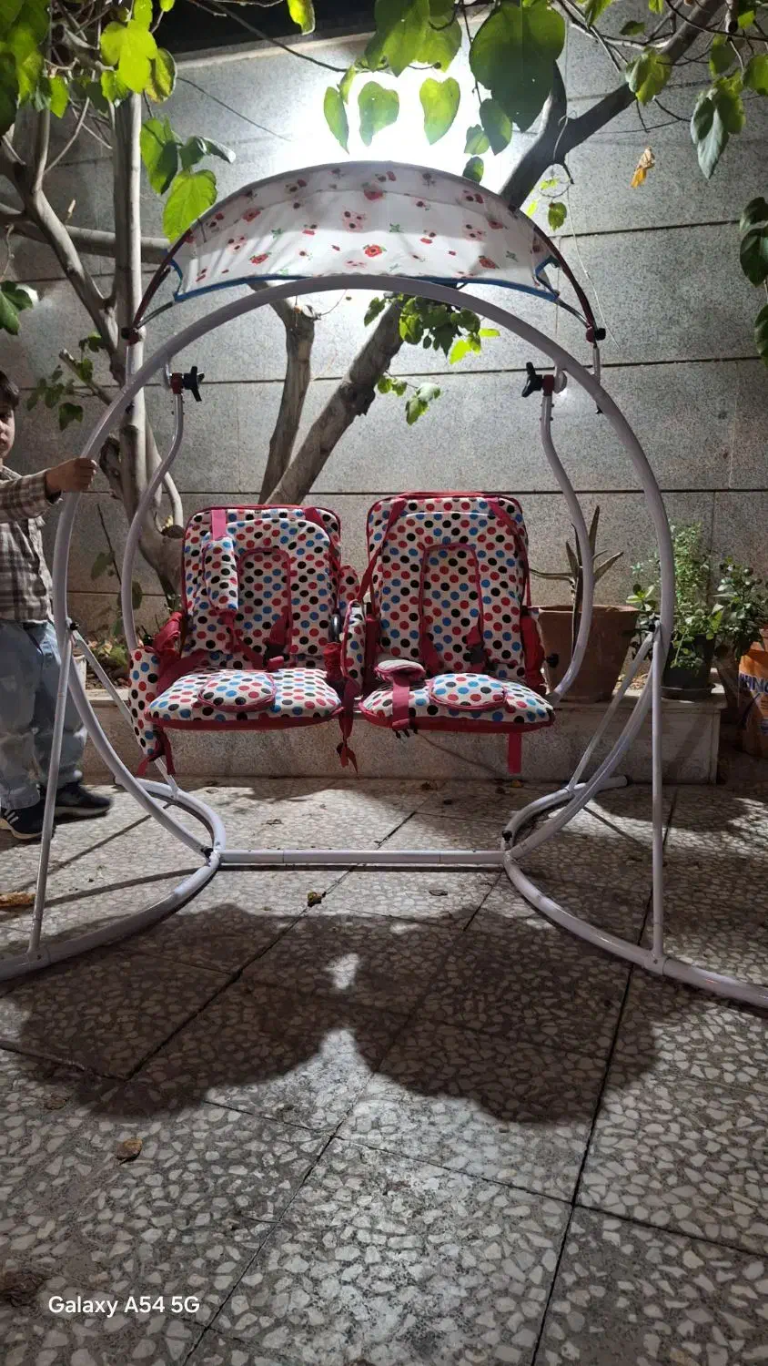 صندلی ماشین وتاب دوقلویی|تخت و صندلی بچه|قزوین, |دیوار