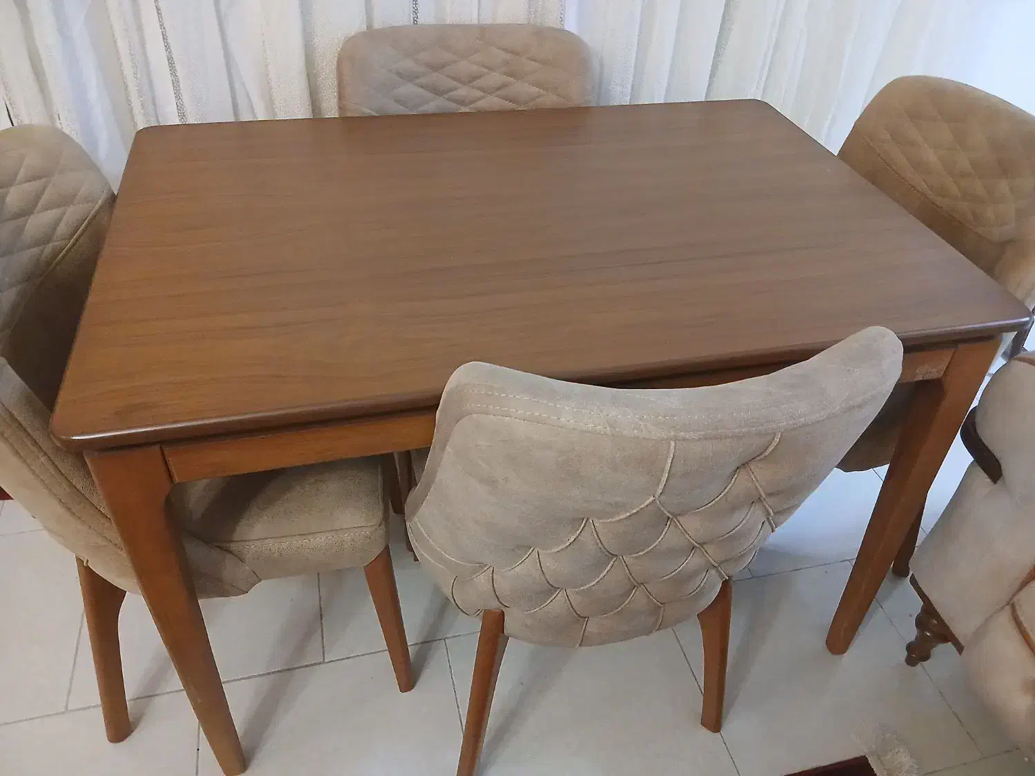 میز ناهارخوری 4نفره برند هست|میز و صندلی غذاخوری|هشتگرد, شهرک گلها|دیوار