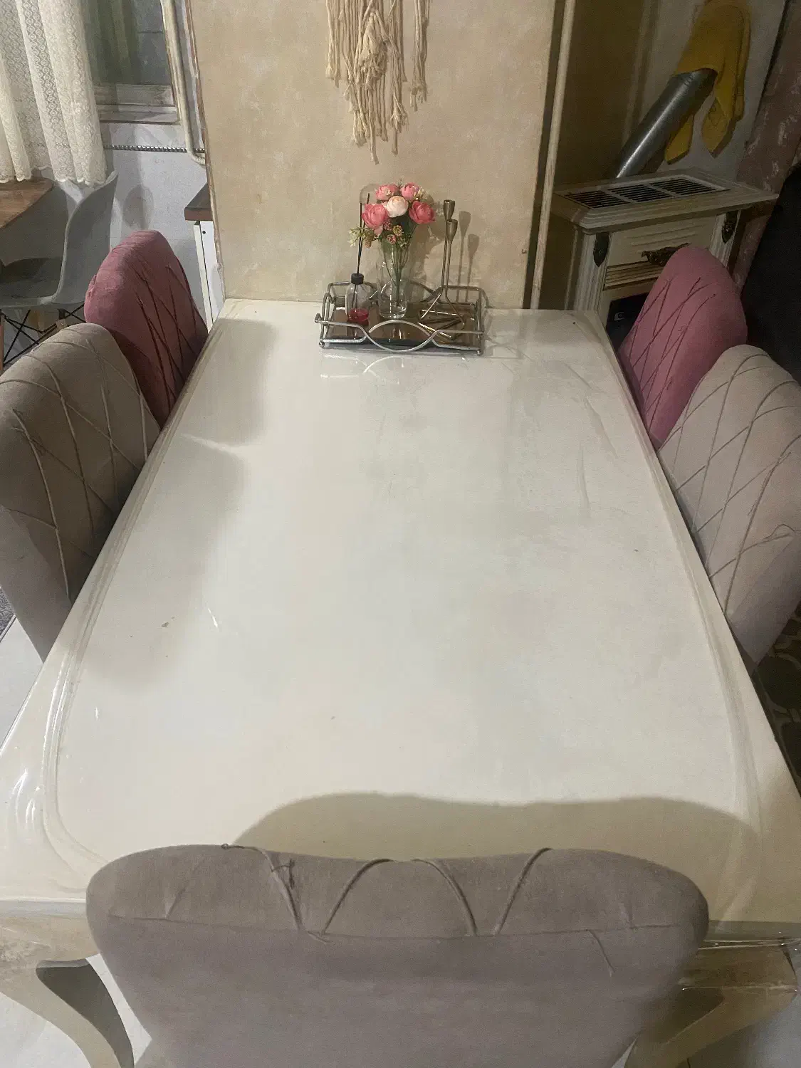 میزناهار خوری ۶ نفره|میز و صندلی غذاخوری|رشت, دیلمان|دیوار