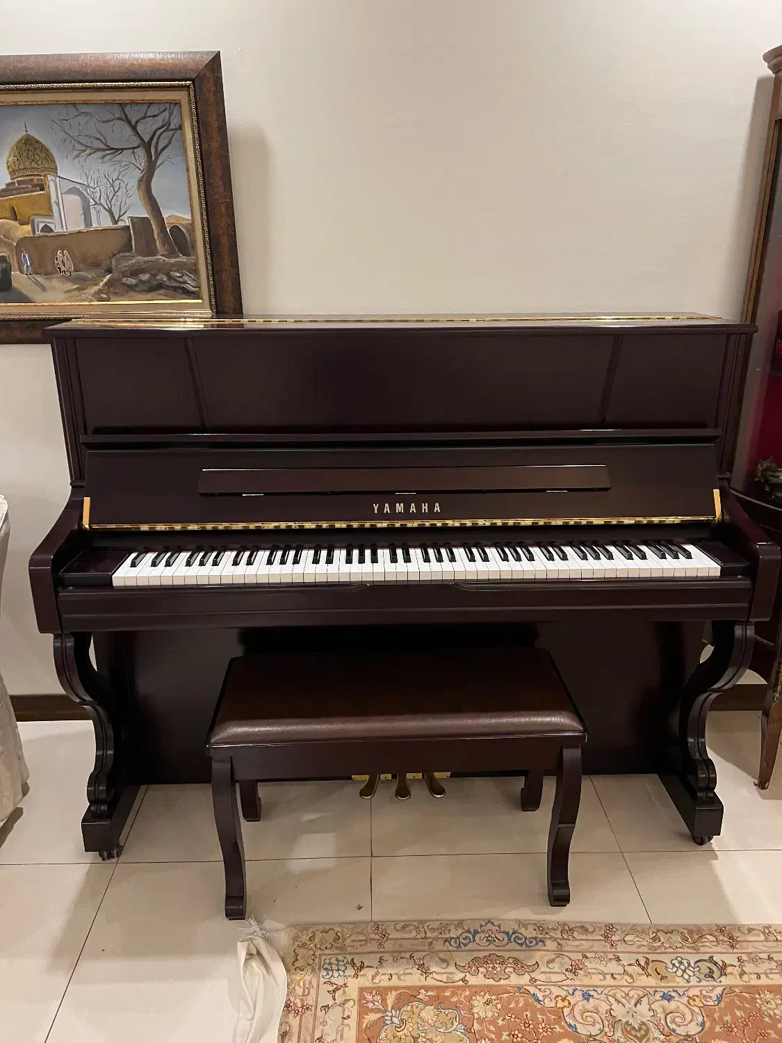 پیانو یاماها u10|پیانو، کیبورد، آکاردئون|تهران, امانیه|دیوار