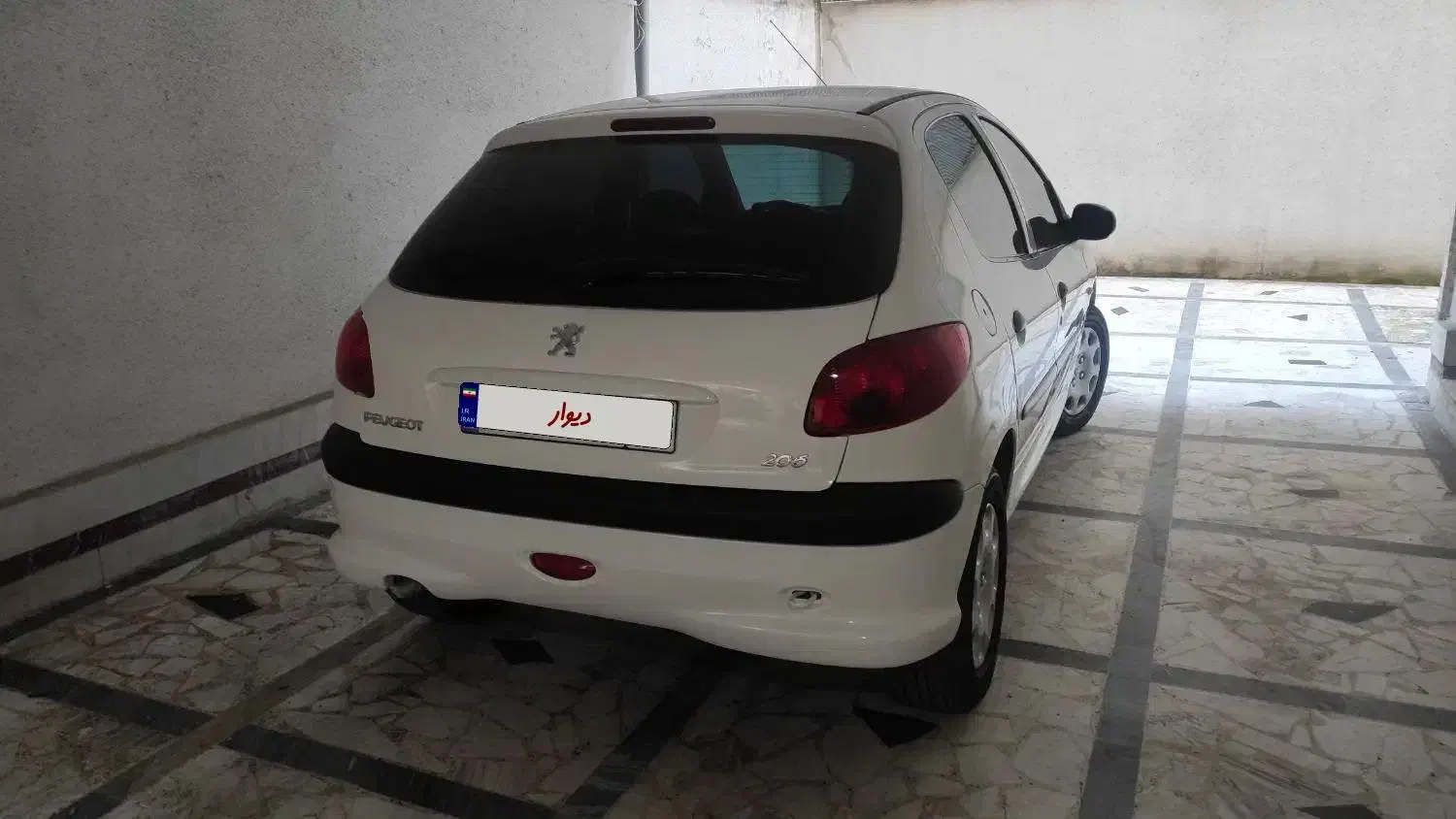 ۲۰۶ تیپ ۲ / تک برگ سند|خودرو سواری و وانت|رشت, دیلمان|دیوار