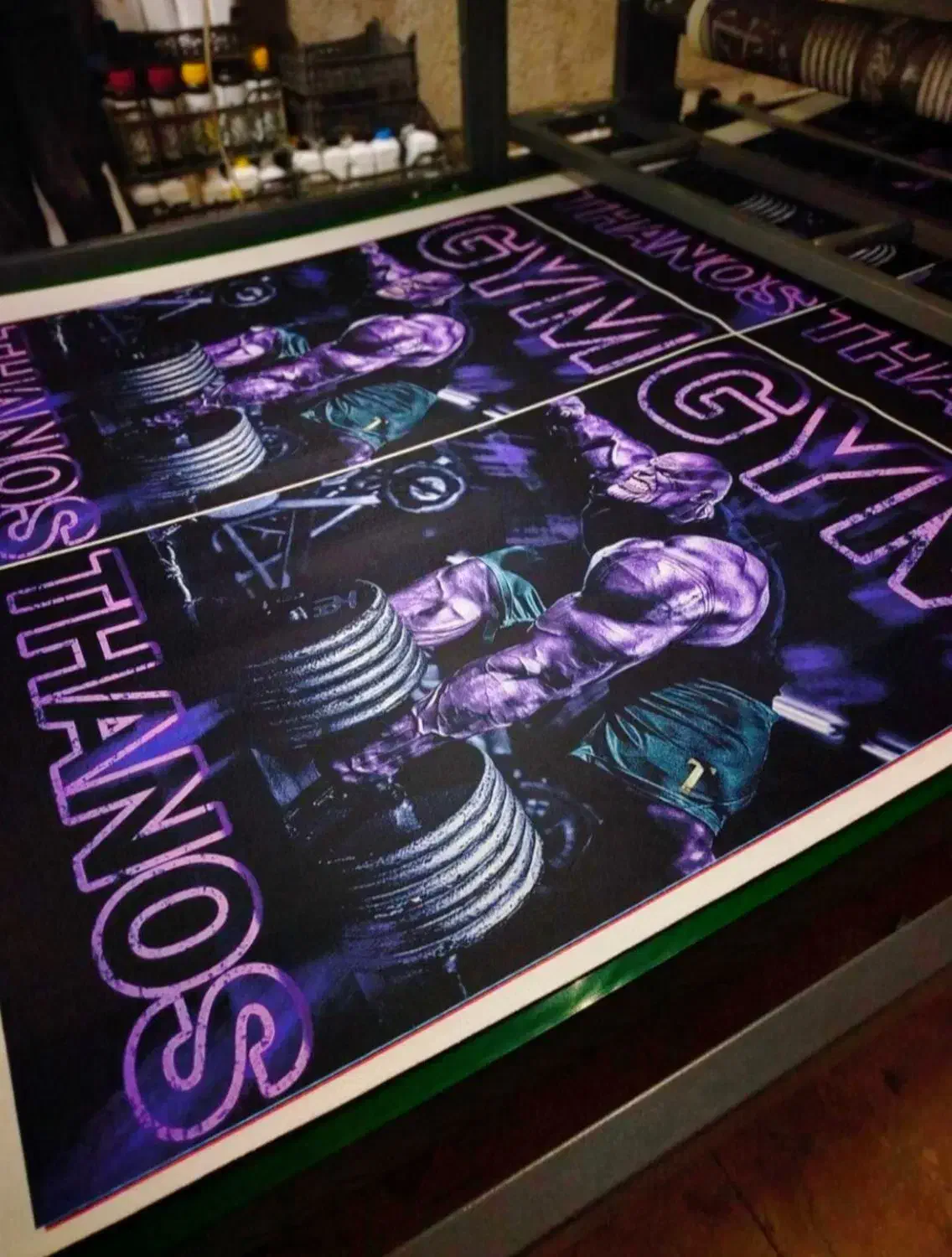 چاپ پارچه سابلیمیشن پرس حرارتی|عمدهفروشی|قم, چهل درخت|دیوار