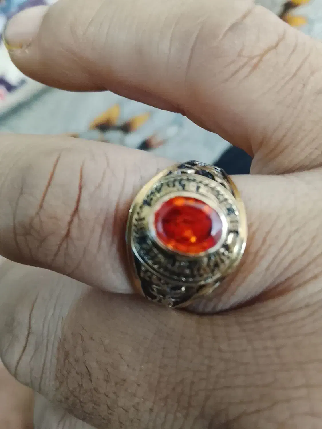 یک عدد انگشتر طلا به فروش میرسد با فاکتور|جواهرات|زابل, |دیوار